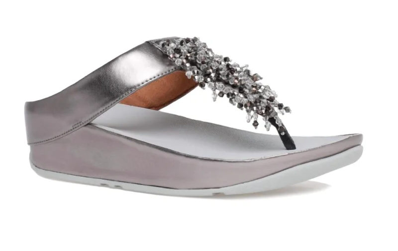 Women’s sandals metallic -Women's Rumba Sandal In Silver