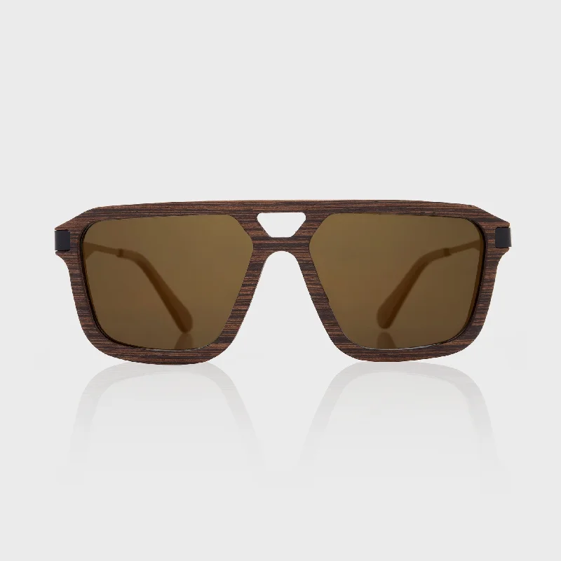 sunglasses vegan leather -Legend Sunglasses - Gold