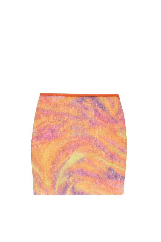 Women’s swim skirt seafoam -Santa Monica skirt - Sunset