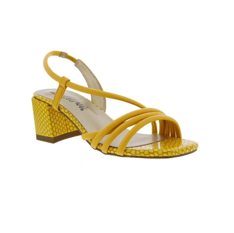 Women’s sandals ocean -Bellini Fling Women In Yellow Croc Combo