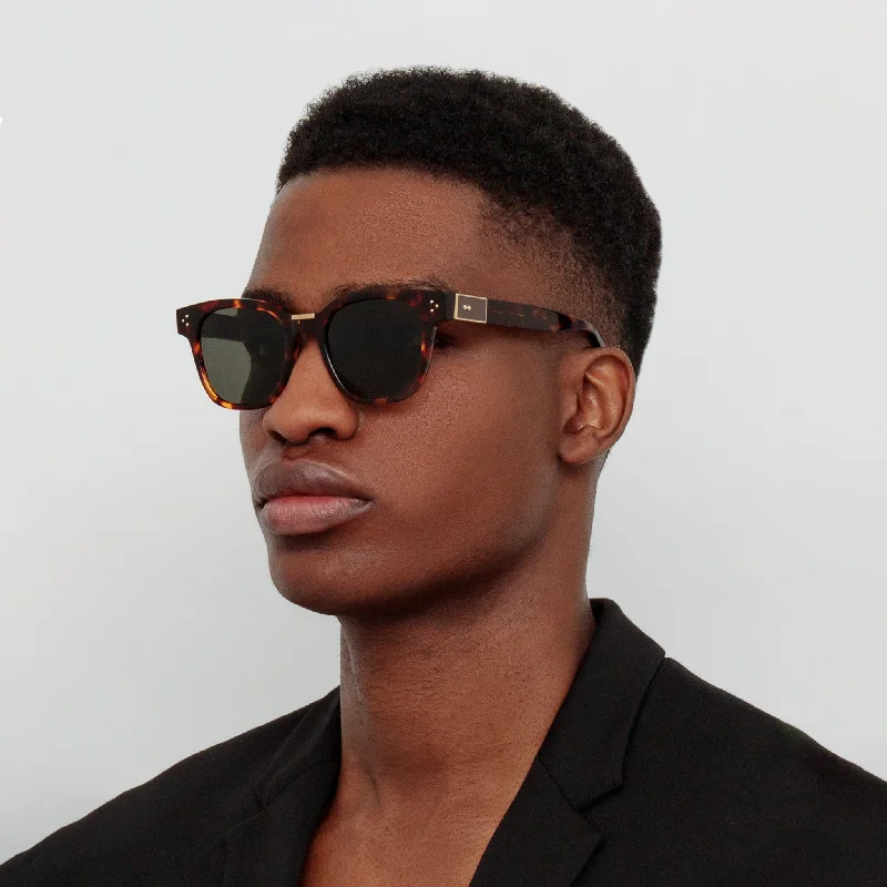 sunglasses shield style -Men's Sanchez D-Frame Sunglasses in Tortoiseshell