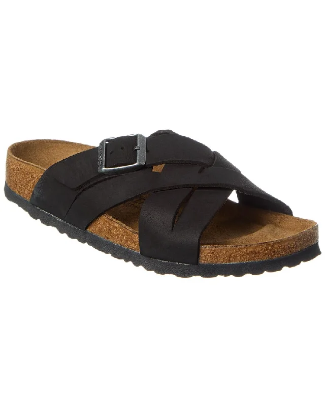 Women’s sandals resort -Birkenstock Lugano Narrow Leather Sandal