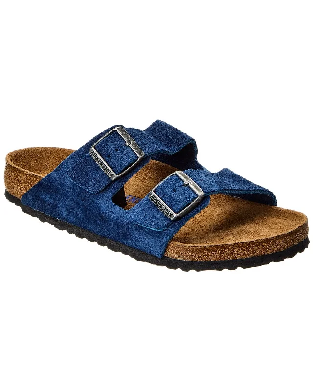 Women’s sandals daytime -Birkenstock Arizona BS Suede Sandal