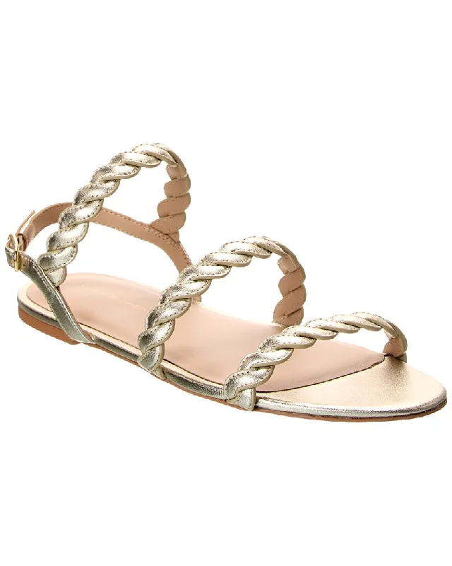 Women’s sandals tropical vibe -Stuart Weitzman Twistie Leather Sandal