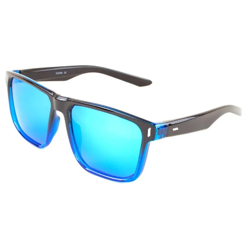 Gradient Blue w/Blue Mirror Polarized Lens