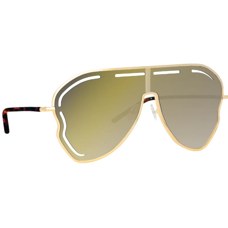 sunglasses sustainable material -Gardenia Sunglasses in Gold