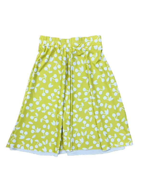 Women’s swim skirt mermaid -Kids Yellow Cherry Skirt