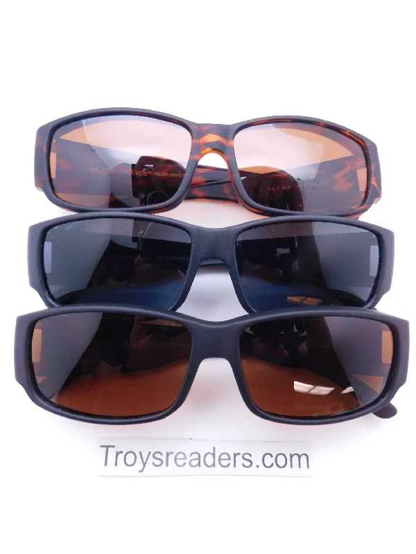 sunglasses knockoff look -NYS Polarized Premium Small Frame Fit Overs in Three Colors