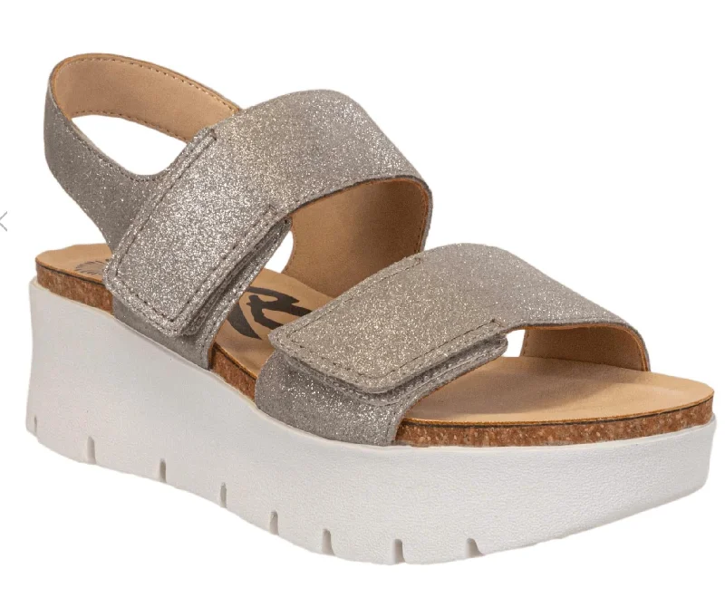 Women’s sandals gold -Women's Montane Sandal In Silver