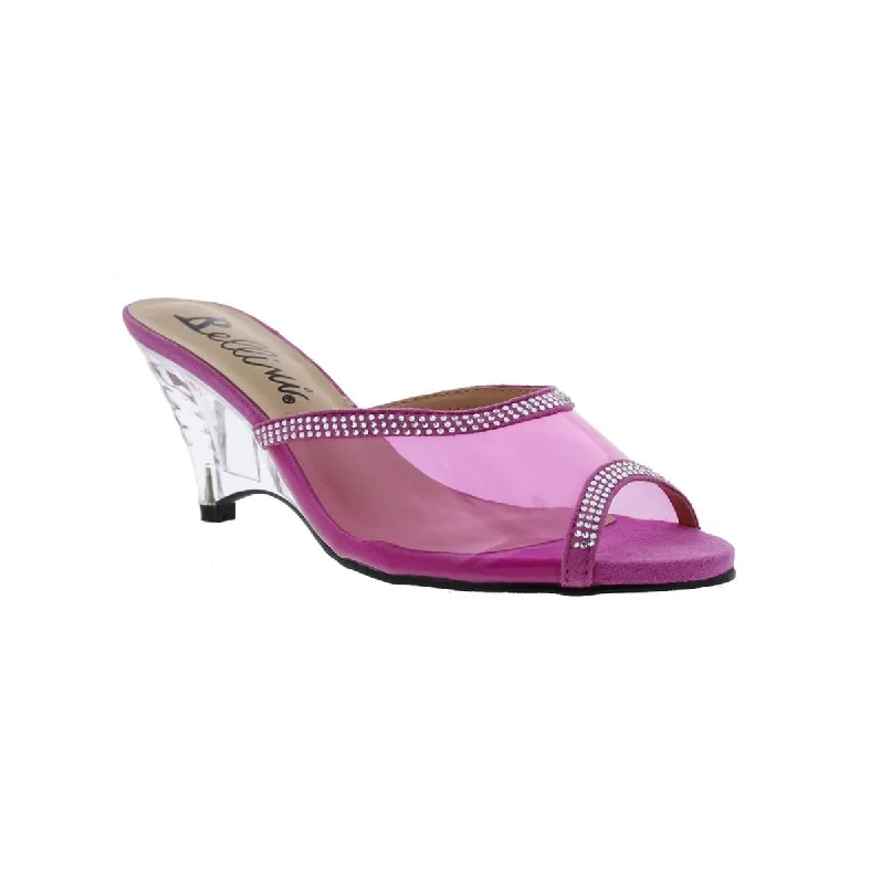 Women’s sandals adventure -Bellini Iris Women Dress Sandals In Pink Lucite